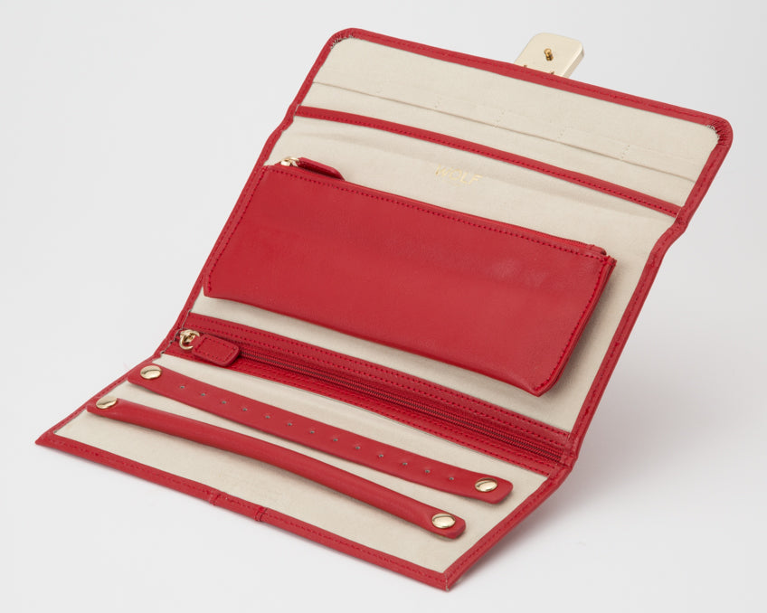 Wolf Jewellery Roll Palermo Red 213472 Image 3