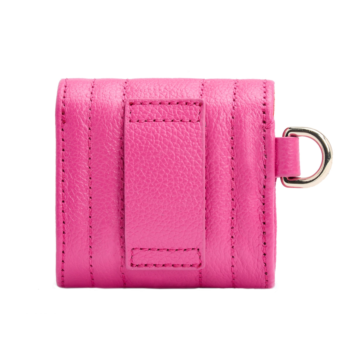 Wolf Mimi Collection Leather Pink Earpods Case with Wristlet 768190 Image 3