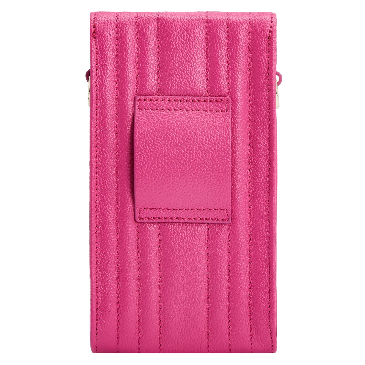 Wolf Mimi Collection Leather Pink Phone Case with Wristlet and Lanyard 768590 Image 5