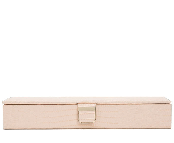 Wolf Palermo Safe Deposit Box Blush Lizard 213594 Image 1