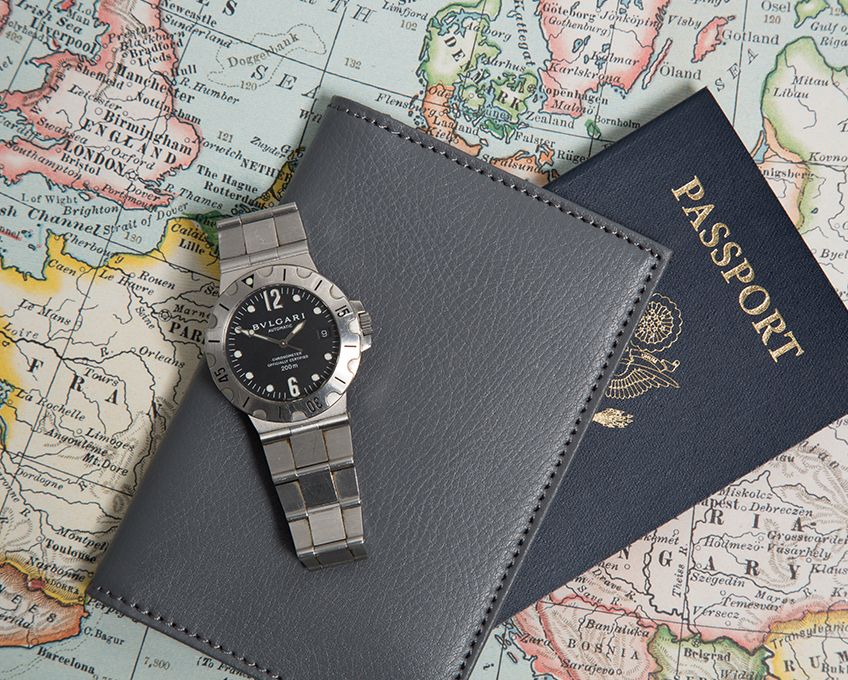 WOLF Passport Holder Howard Grey 466565 Image 4
