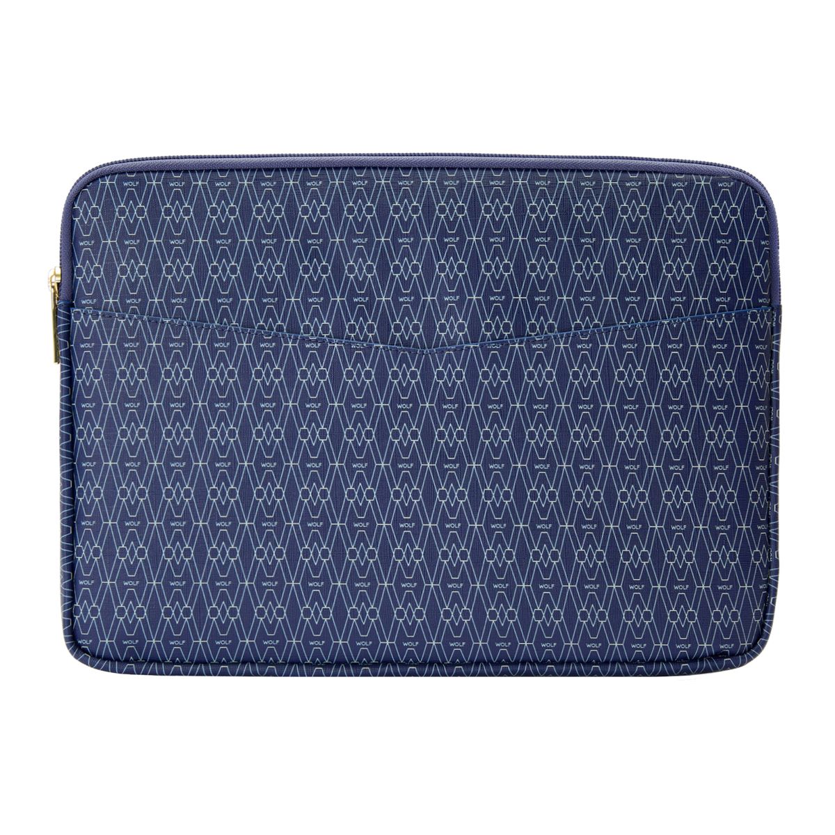 Wolf Signature Vegan Collection Blue Laptop Zip Case 777324 Image 1