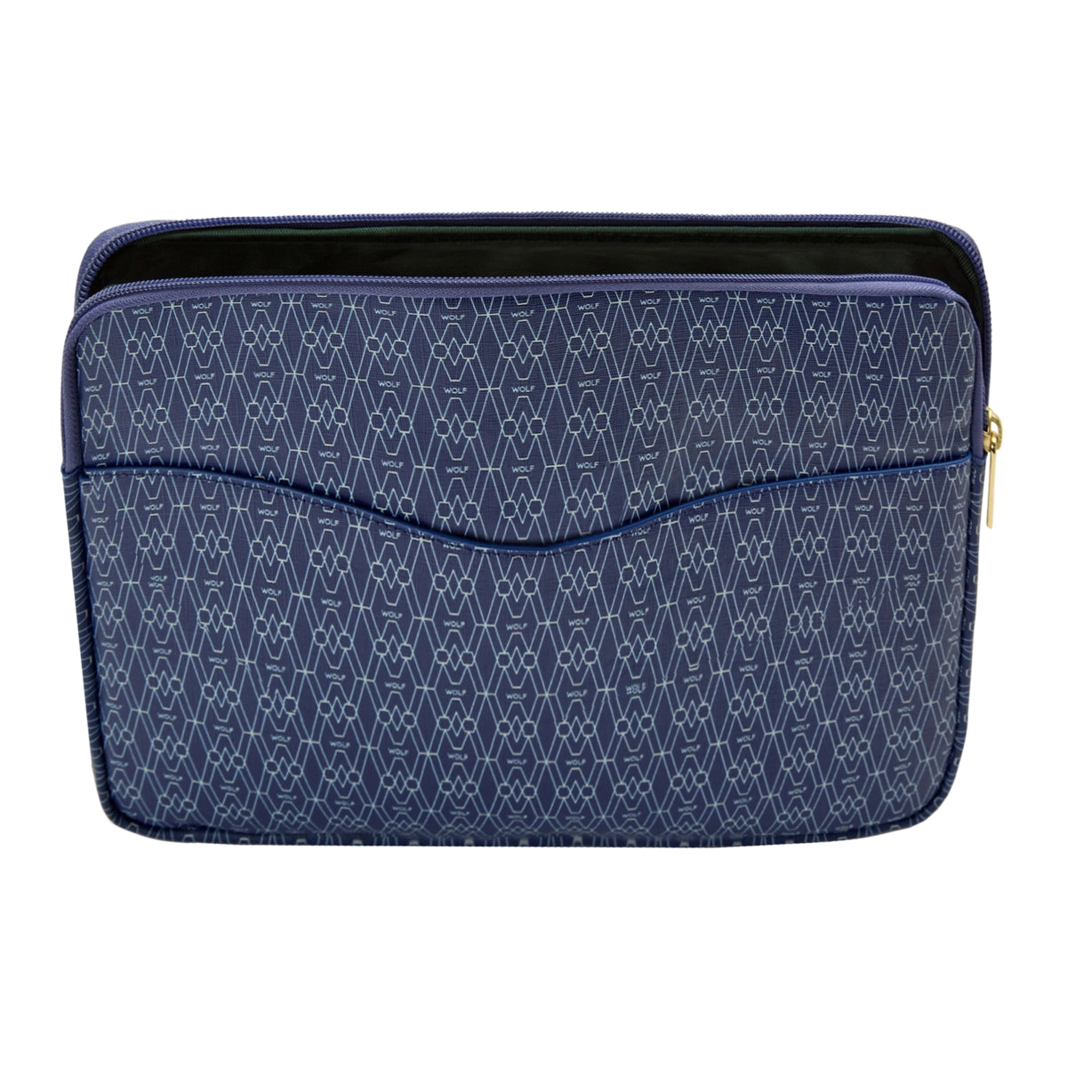 Wolf Signature Vegan Collection Blue Laptop Zip Case 777324 Image 3