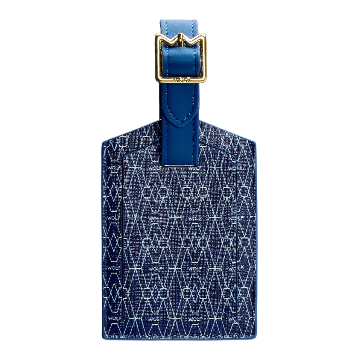 Wolf Signature Vegan Collection Blue Luggage Tag 776724 Image 1