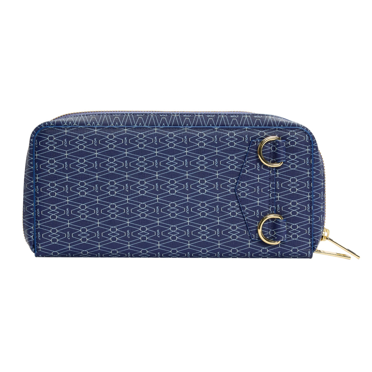 WOLF Signature Vegan Collection Blue Travel Case 776824 Image 2