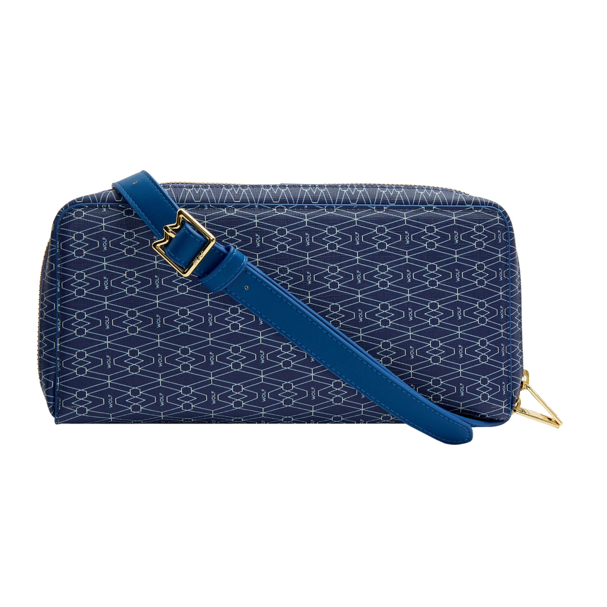 WOLF Signature Vegan Collection Blue Travel Case 776824 Image 3