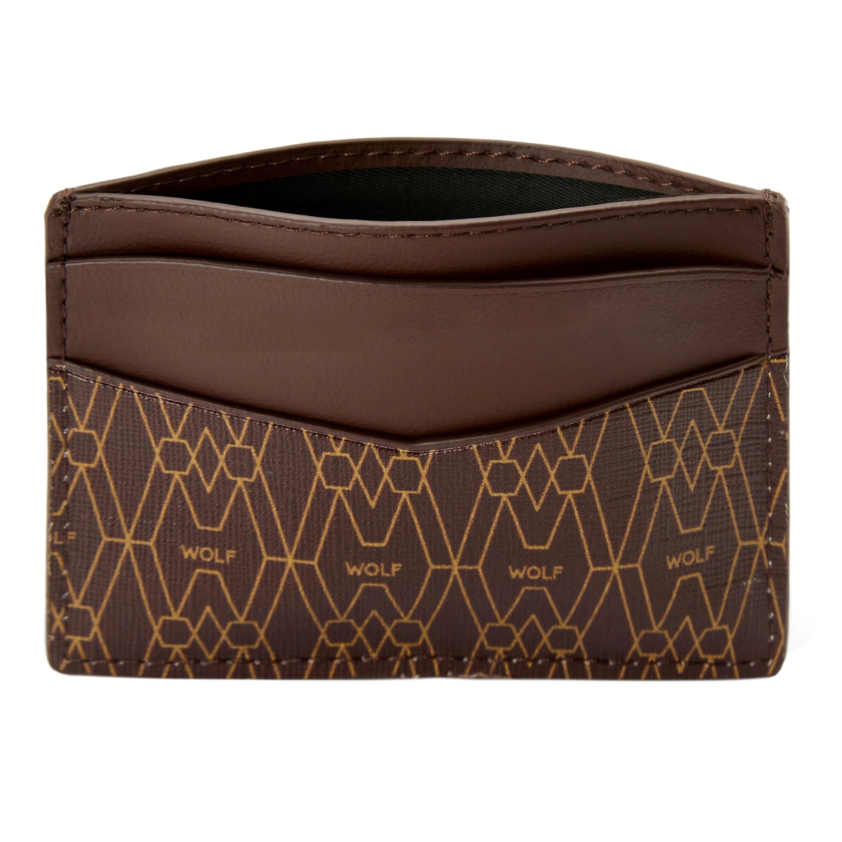 Wolf Signature Vegan Collection Brown Cardholder 776233 Image 3