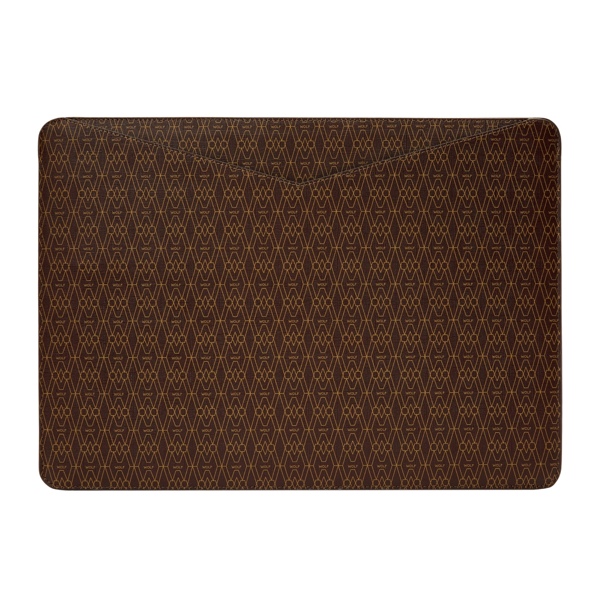 Wolf Signature Vegan Collection Brown Laptop Sleeve 777033 Image 1