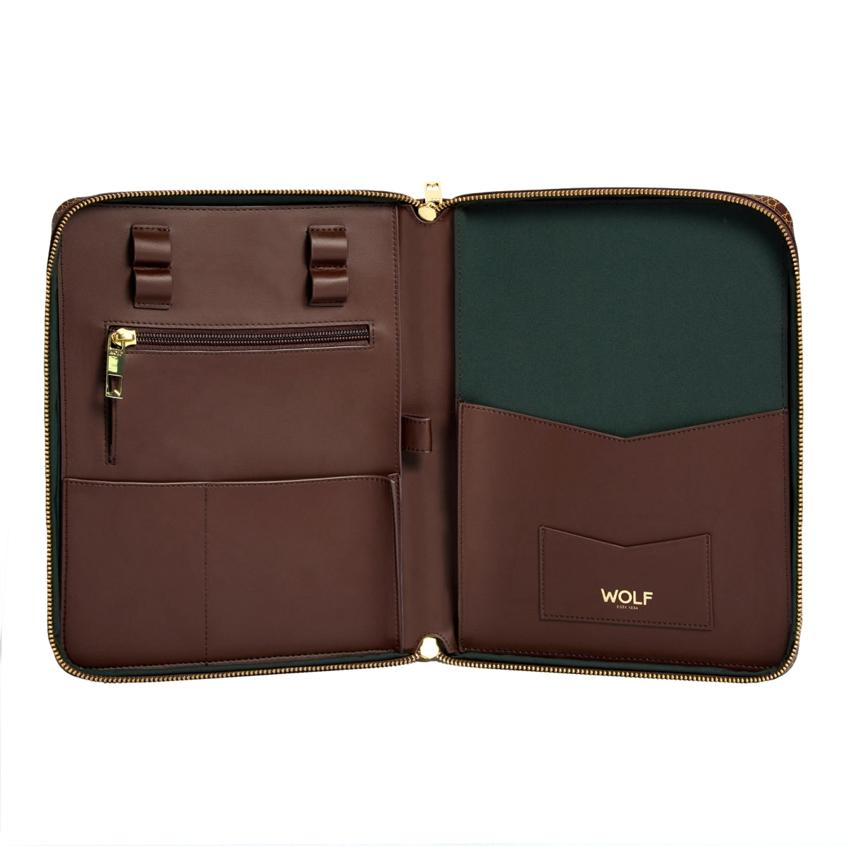 Wolf Signature Vegan Collection Brown Range Ipad Tech Case 776933 Image 3