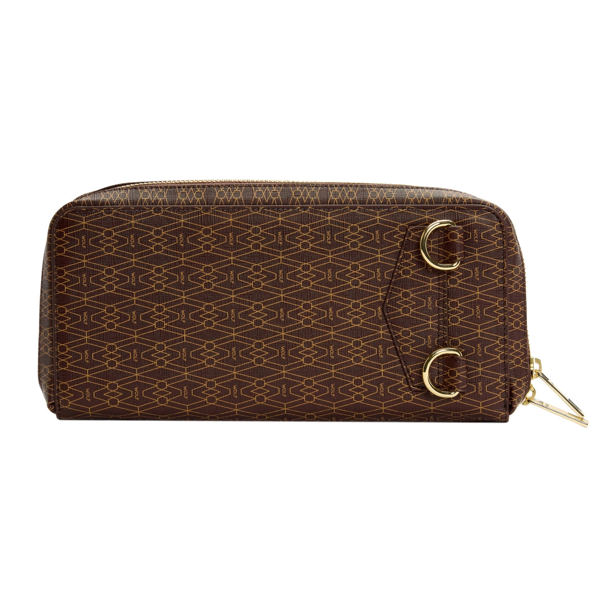 WOLF Signature Vegan Collection Brown Travel Case 776833 Image 2