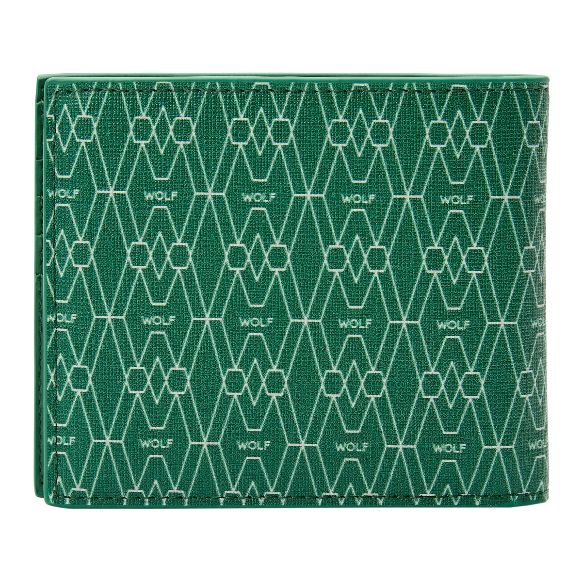 Wolf Signature Vegan Collection Green Billfold Coin Wallet 776130 Image 2