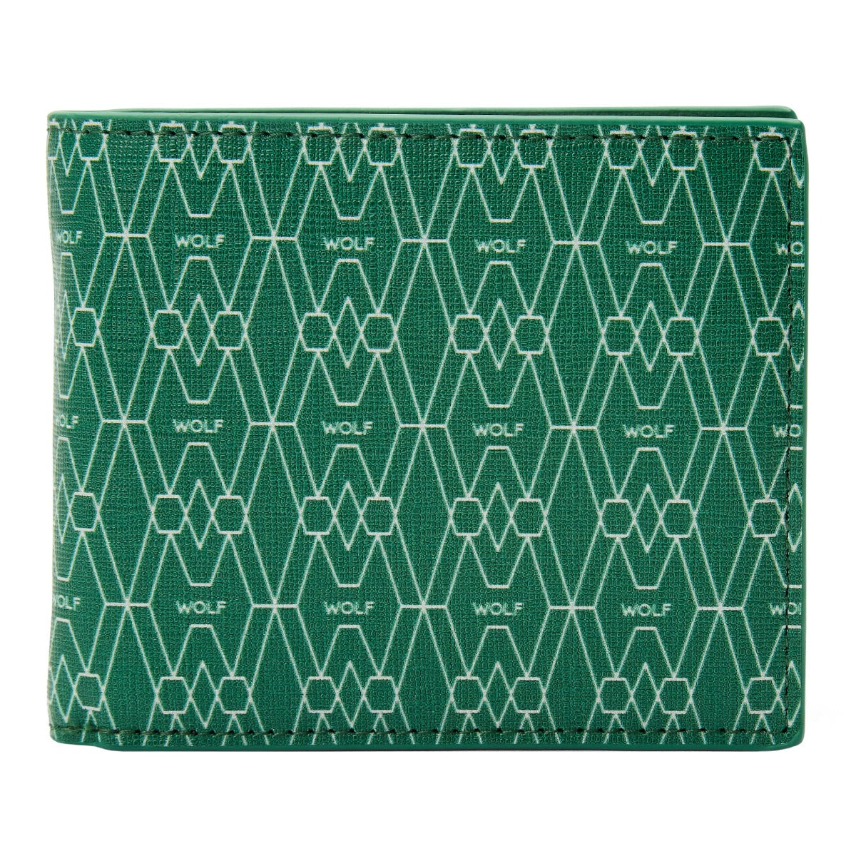 Wolf Signature Vegan Collection Green Billfold Wallet 776030 Image 1