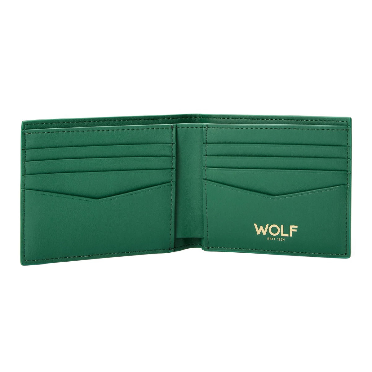 Wolf Signature Vegan Collection Green Billfold Wallet 776030 Image 4