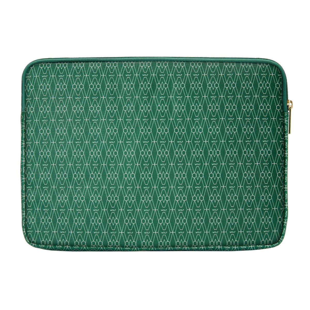 Wolf Signature Vegan Collection Green Laptop Zip Case 777330 Image 2