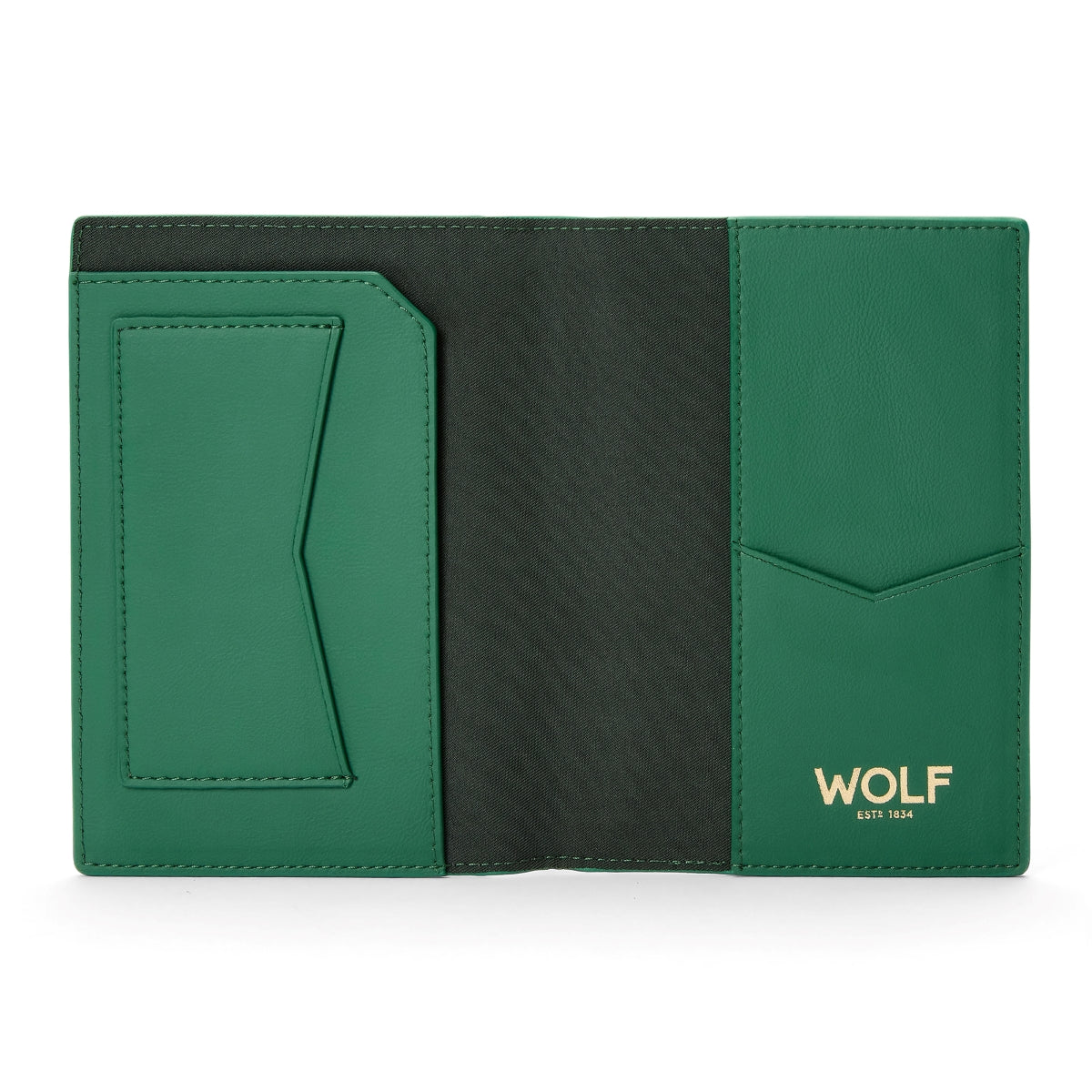 Wolf Signature Vegan Collection Green Passport Sleeve 776630 Image 3