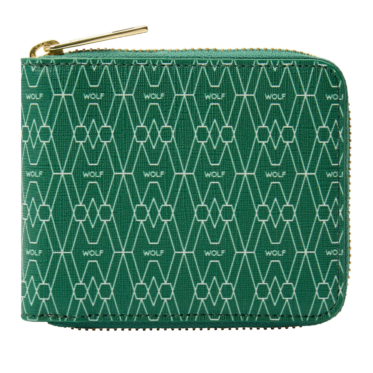 Wolf Signature Vegan Collection Green Range Zip Around Wallet 776430 Image 1