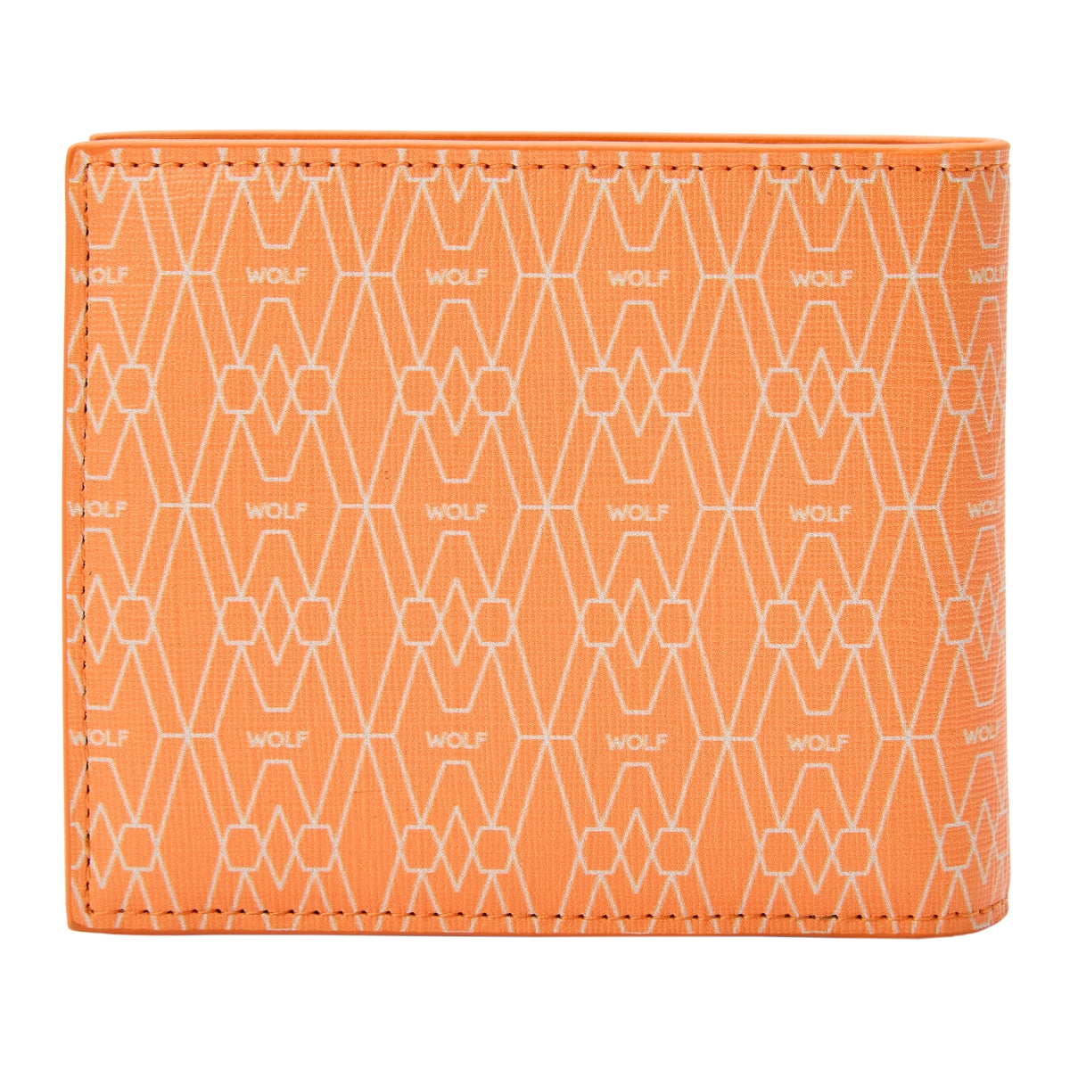 Wolf Signature Vegan Collection Orange Billfold Coin Wallet 776139 Image 2