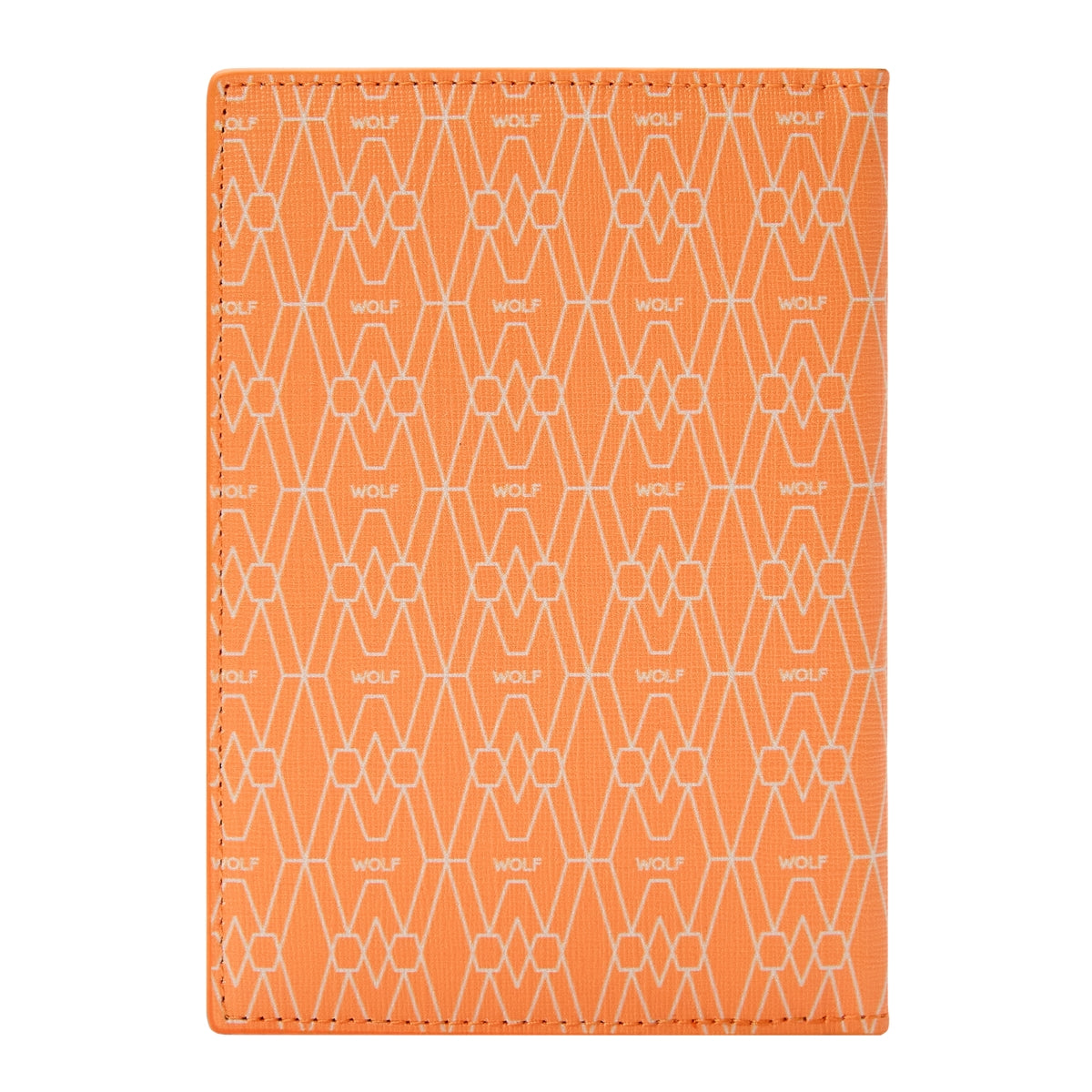 Wolf Signature Vegan Collection Orange Passport Sleeve 776639 Image 2