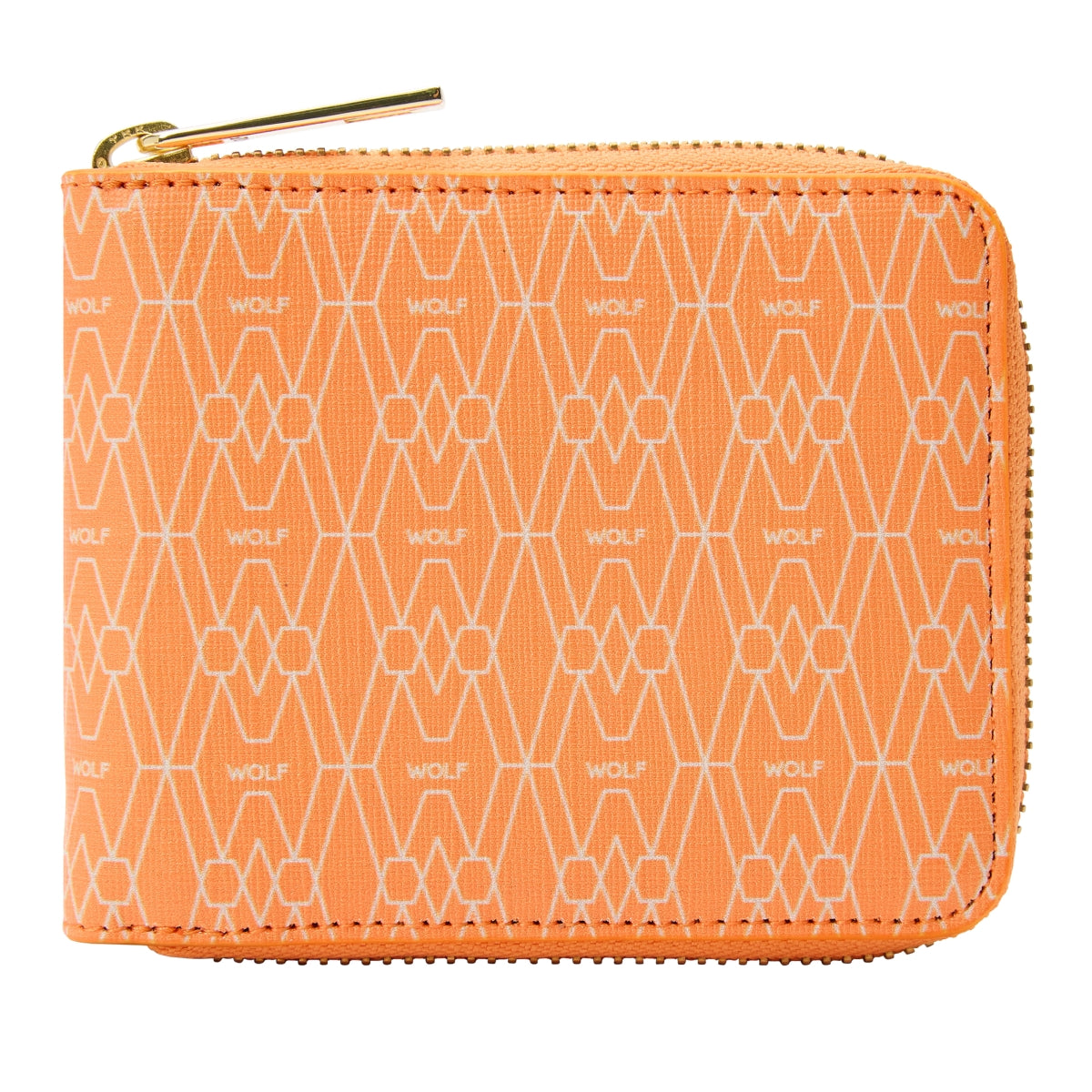 Wolf Signature Vegan Collection Orange Range Zip Around Wallet 776439 Image 1