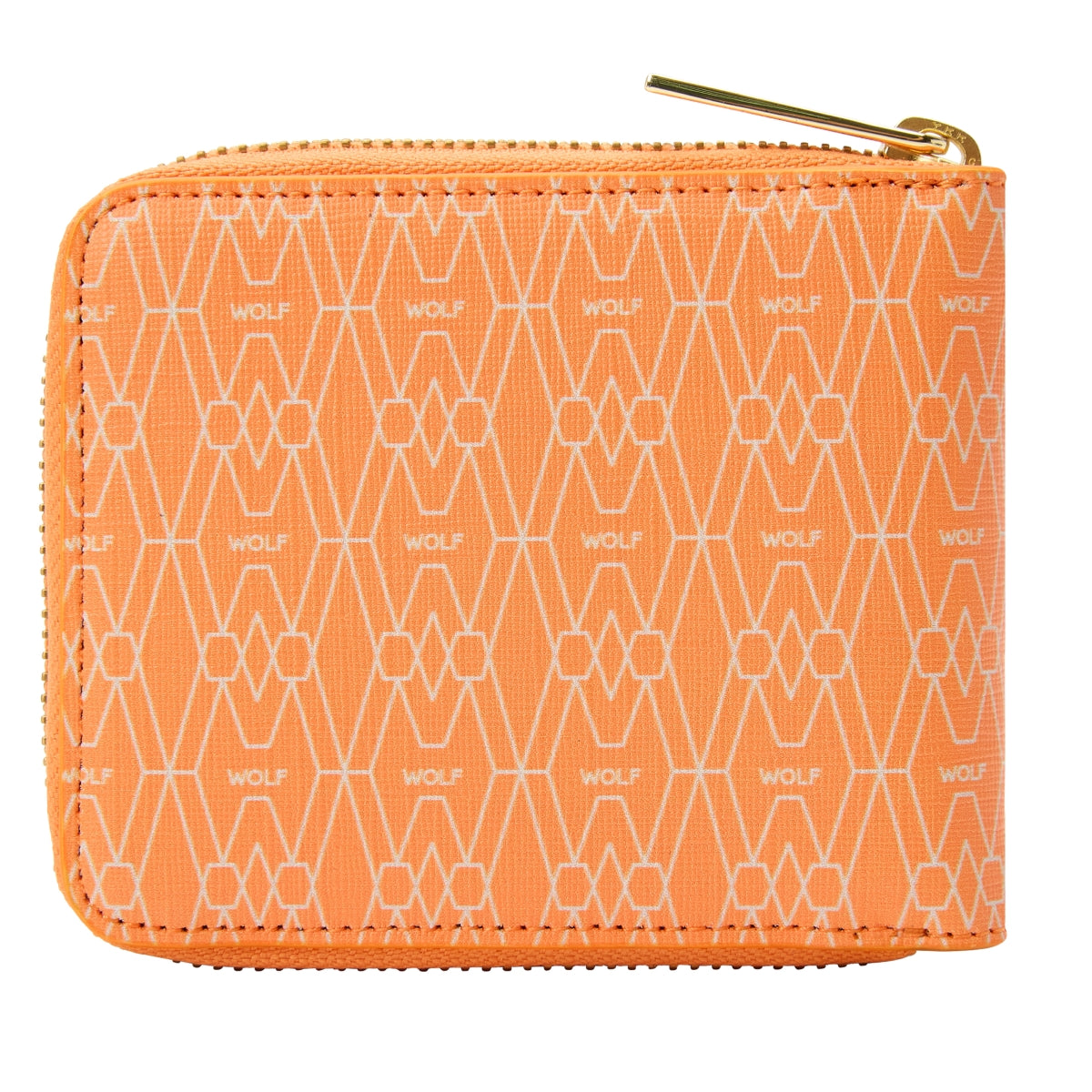 Wolf Signature Vegan Collection Orange Range Zip Around Wallet 776439 Image 2