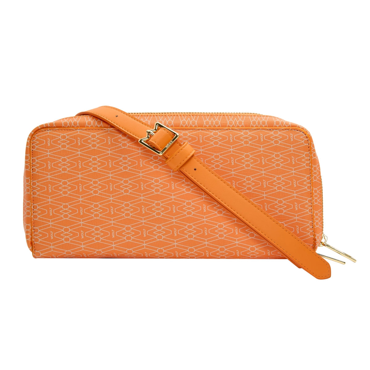 WOLF Signature Vegan Collection Orange Travel Case 776839 Image 3