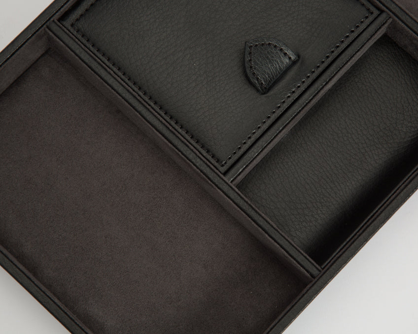 WOLF Valet Tray Blake Black Grey 305102 Image 3