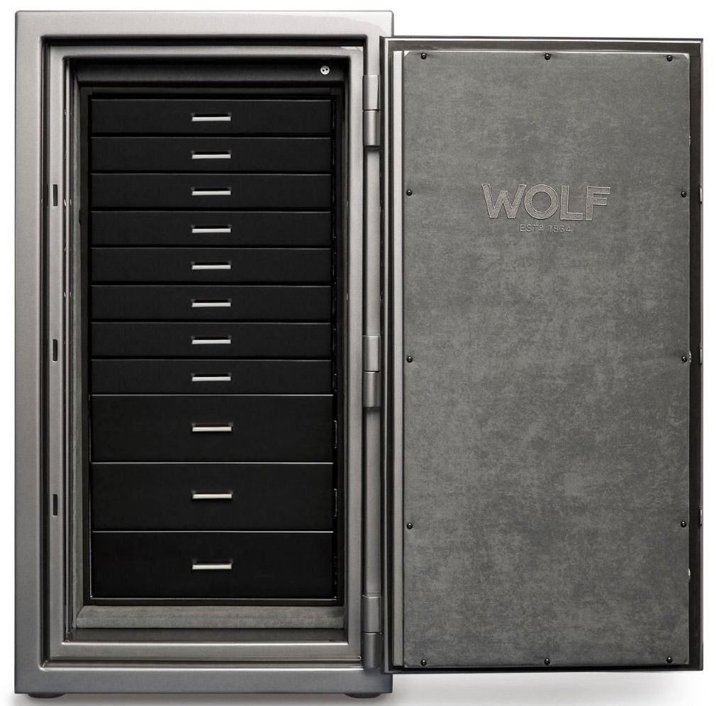 WOLF Watch & Jewellery Safe Atlas Titanium 4901 Image 1