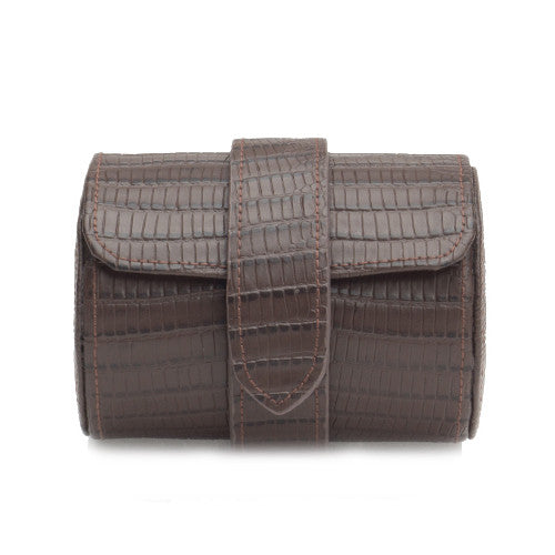 Wolf Watch Roll Blake Single Brown Lizard 306195 Image 3