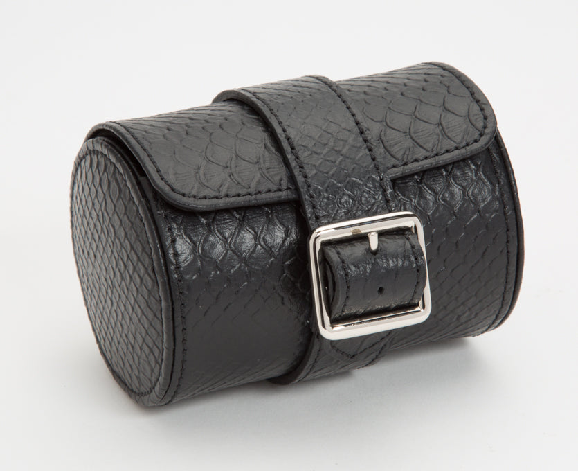 WOLF Watch Roll Exotic Single Black D 462720 Image 3