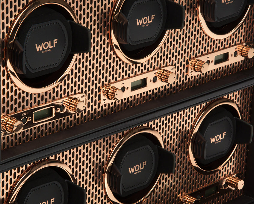 WOLF Watch Winder Axis 6 Piece Copper 469616 Image 2