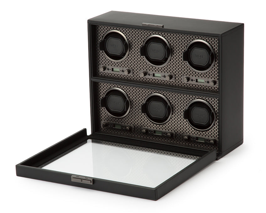 WOLF Watch Winder Axis 6 Piece Powder Coat 469603 Image 3