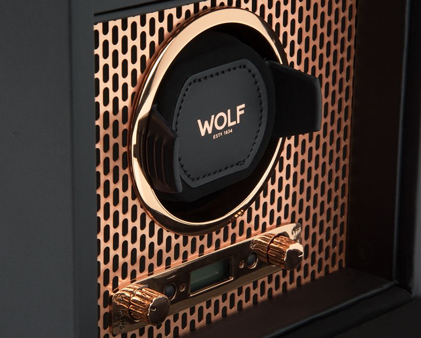 WOLF Watch Winder Axis Single With Storage Copper 469216 Image 2