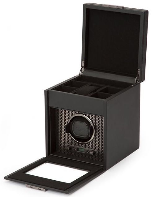 WOLF Watch Winder Axis Single With Storage Powder Coat 469203 Image 2