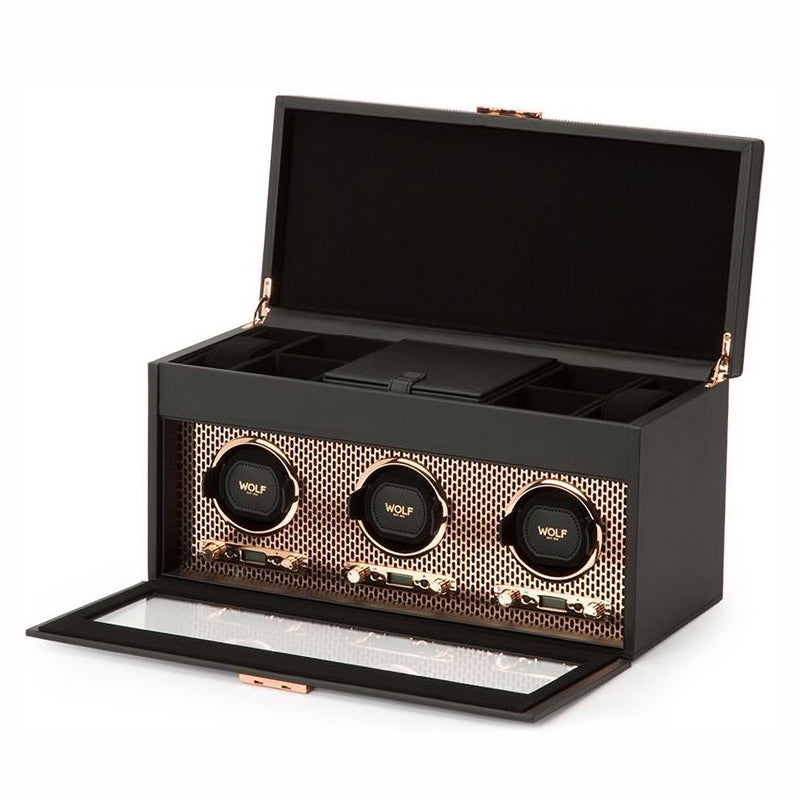 WOLF Watch Winder Axis Triple Copper 469416 Image 1