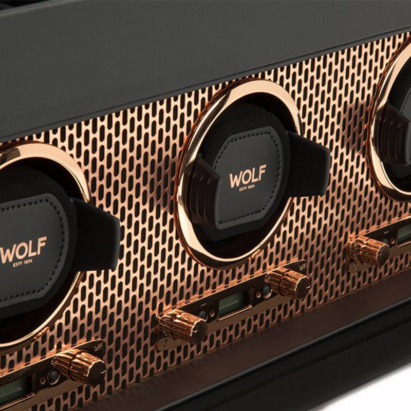 WOLF Watch Winder Axis Triple Copper 469416 Image 2