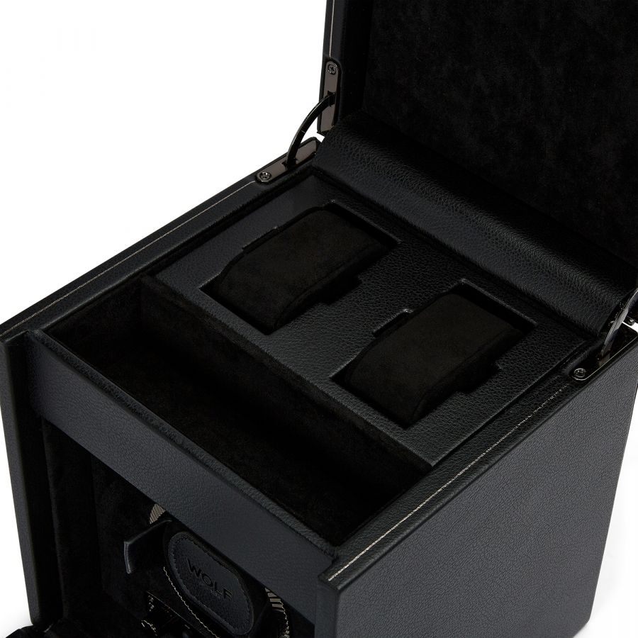 WOLF Watch Winder British Racing Black Single Storage 792102 Image 3