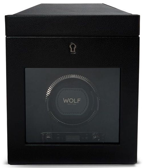 WOLF Watch Winder British Racing Black Single Storage 792102 Image 4