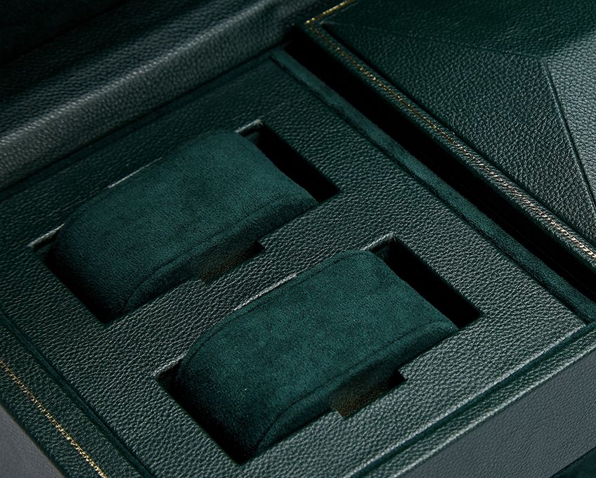 WOLF Watch Winder British Racing Green Triple 792341 Image 5