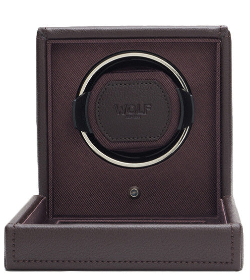 WOLF Watch Winder Cubs Single With Cover Brown 461106 Image 2