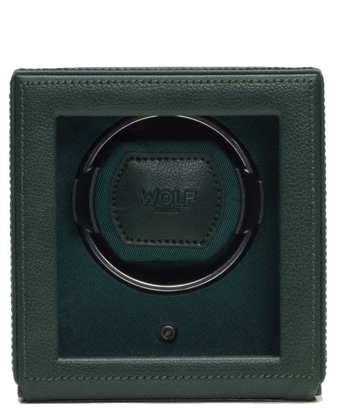 WOLF Watch Winder Cubs Single With Cover Green 461141 Image 1