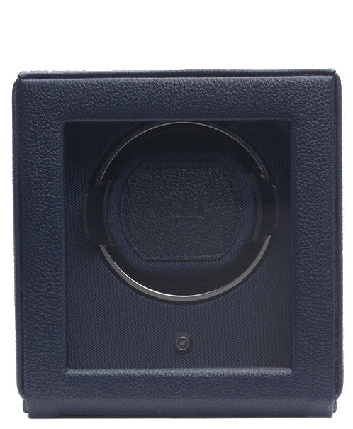 WOLF Watch Winder Cubs Single With Cover Navy 461117 Image 1