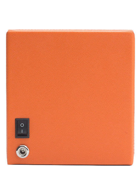 WOLF Watch Winder Cubs Single With Cover Orange 461139 Image 3
