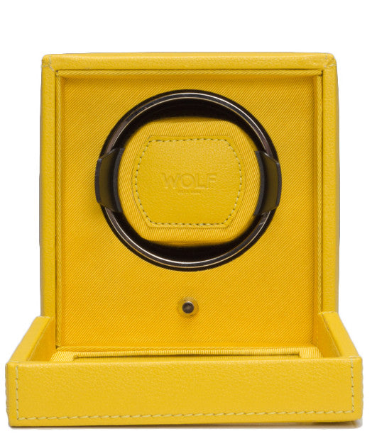 WOLF Watch Winder Cubs Single With Cover Yellow 461192 Image 2