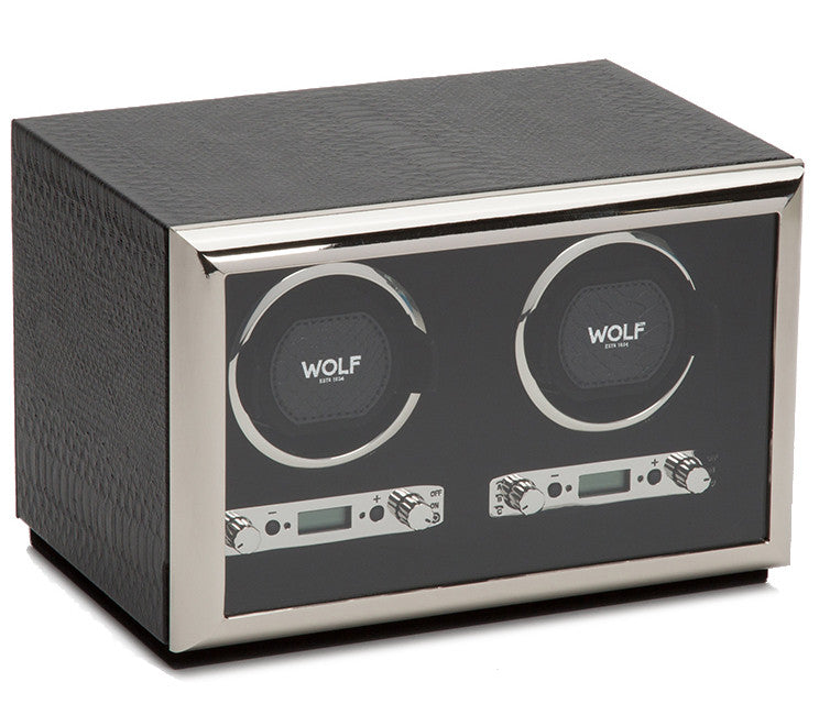 Wolf Watch Winder Exotic Double Black 461820 Image 1