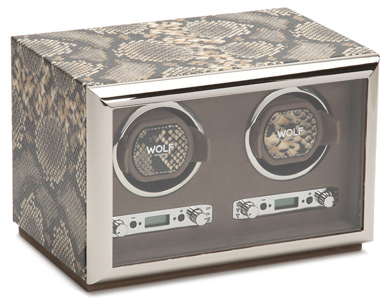 WOLF Watch Winder Exotic Double Tan 461822 Image 1