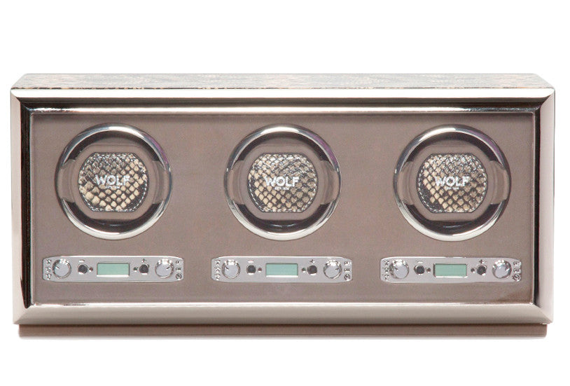 WOLF Watch Winder Exotic Triple Tan 461922 Image 4