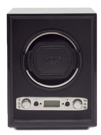 Wolf Watch Winder Meridian Single Black 453870 Image 1