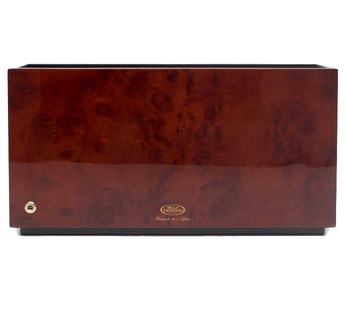 Wolf Watch Winder Meridian Triple Burl 453710 Image 3