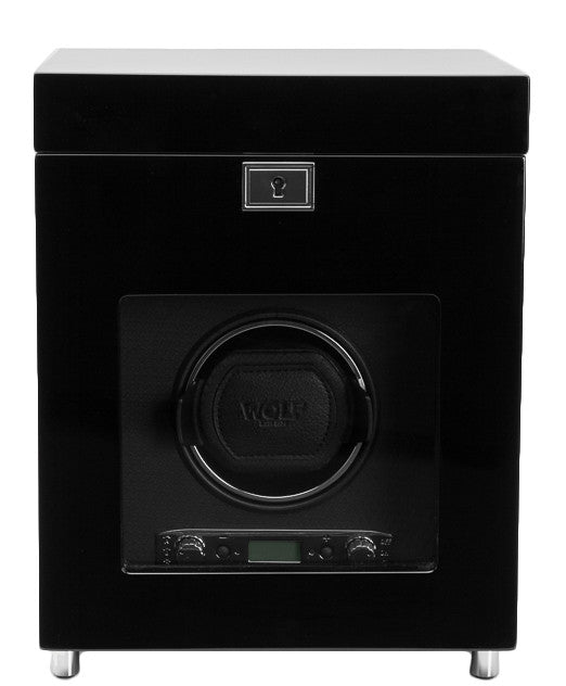 WOLF Watch Winder Savoy Single With Storage Black 454570 Image 1