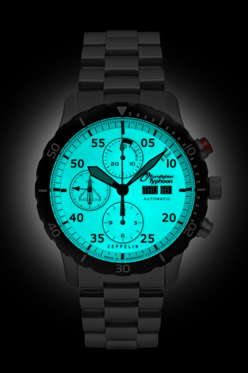 Zeppelin Eurofighter Mens Watch 7218M5 Image 2